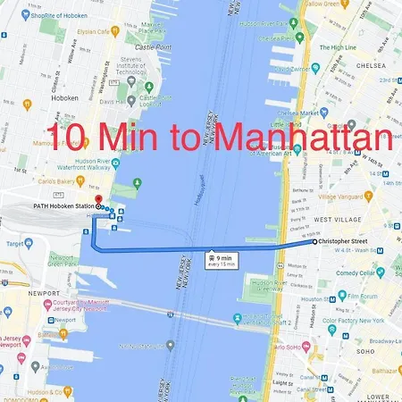 10Min To Nyc - 2Br/2.5Bath-3Beds-Free Parking-No Chores Hoboken Exterior photo